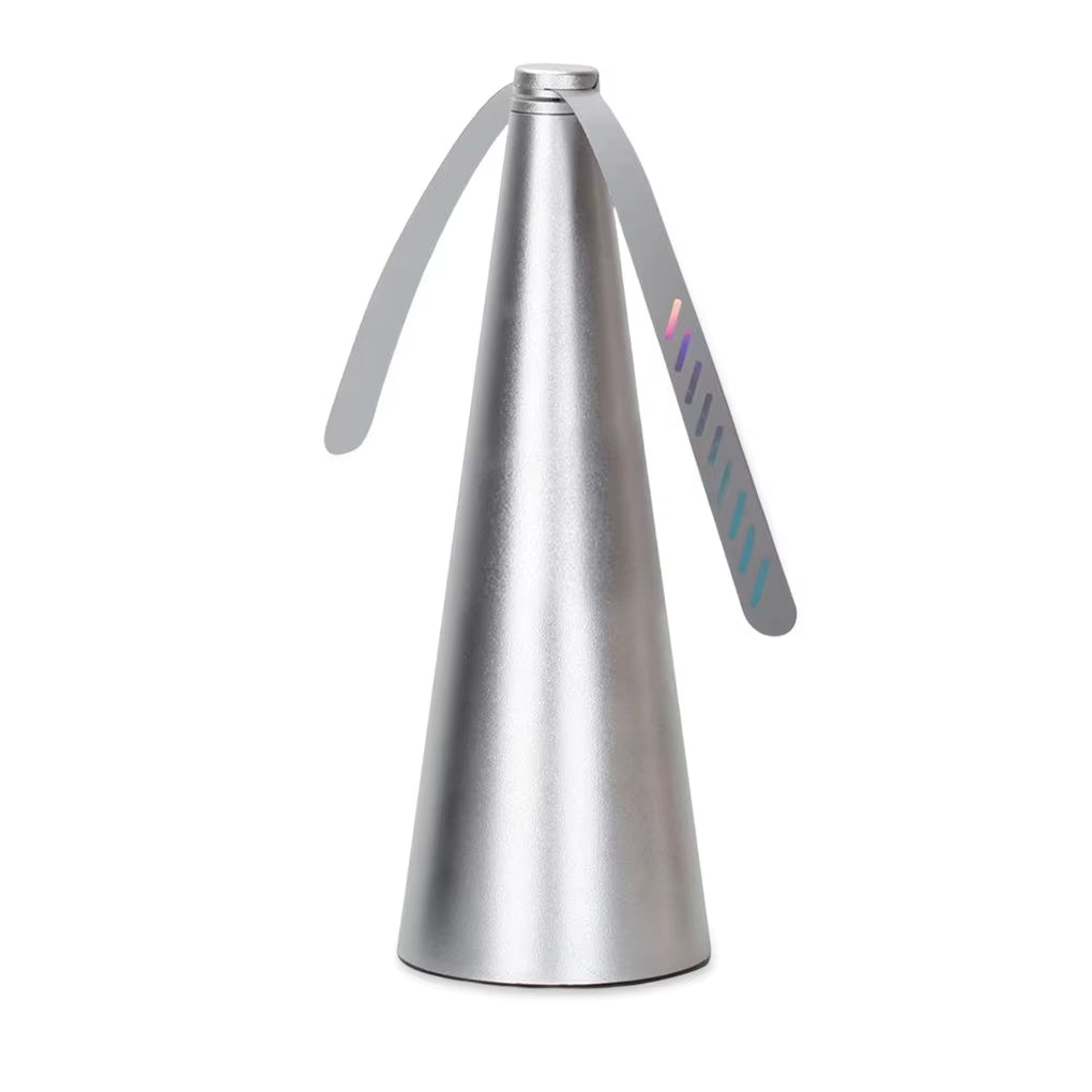 Outdoor Fly Bug Repeller Camping Portable Dining Table Pest Control Fan Insect Home Electric Food Protector Gold